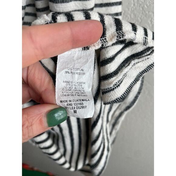 Altar’d State Shift Dress Ruffle Striped Size Medium Sleeveless - Picture 6 of 6